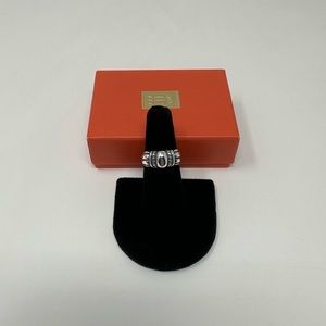 James Avery Retired Thatch Ring Size 5.5